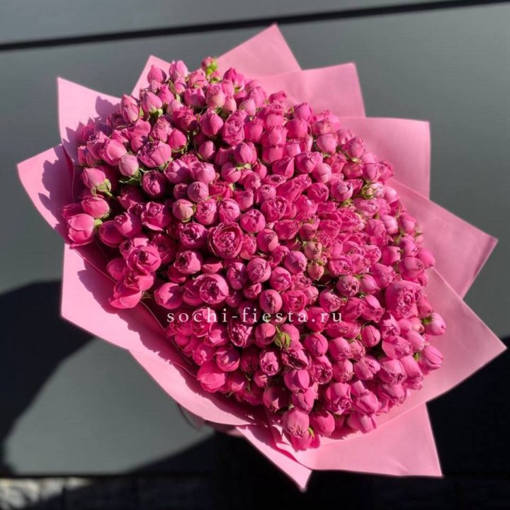 151 кустовая роза в Архангельске