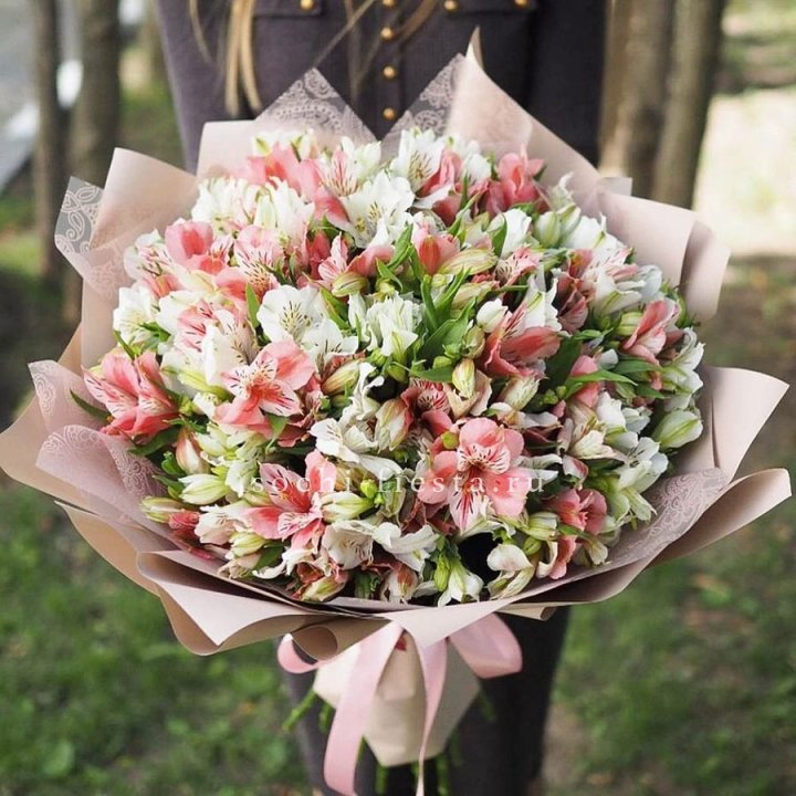 Букет альстромерий "ВАУ" в Архангельске