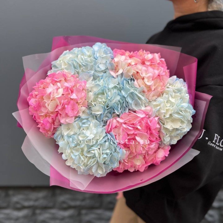 Букет гортензий "Тоника №2" в Архангельске
