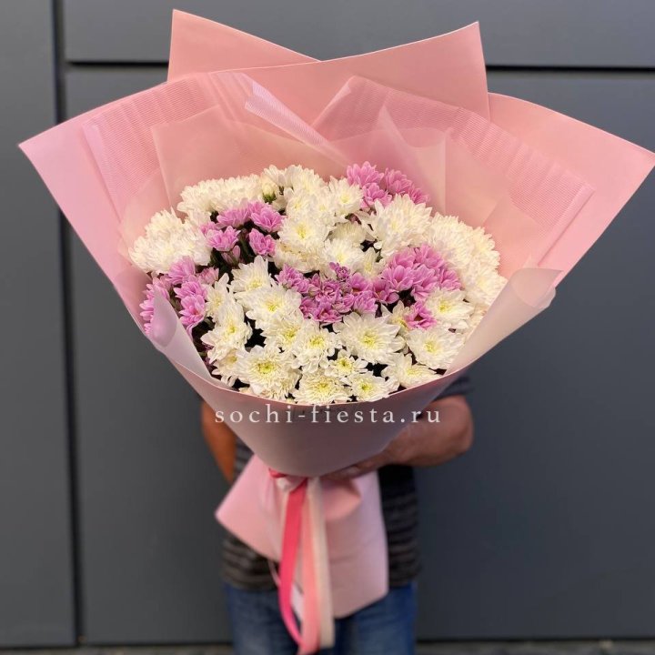  Букет хризантем- гигант  в Архангельске