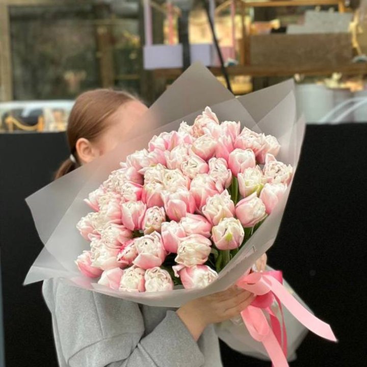51 нежный тюльпан в Архангельске
