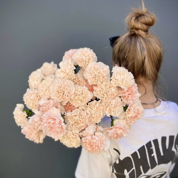 Охапка диантусов  в Архангельске