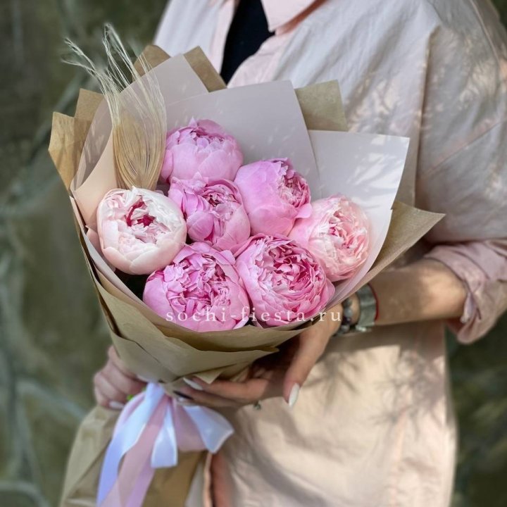 Букет пионов "Венди" в Архангельске