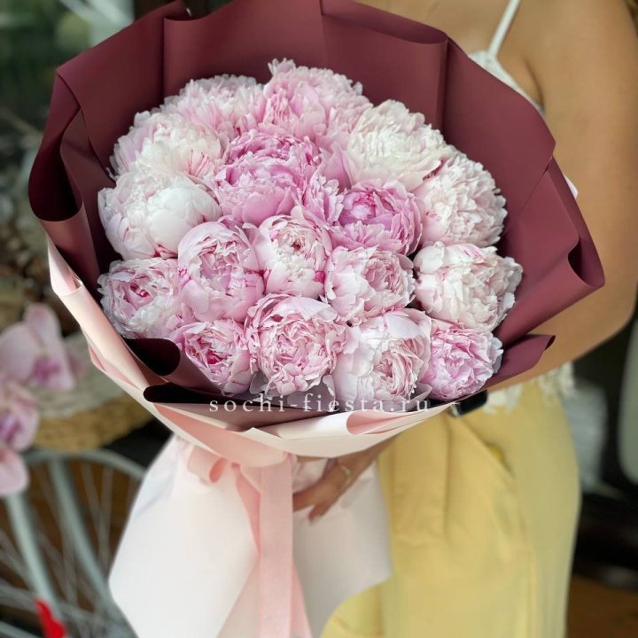 Букет с пионами №5 в Архангельске