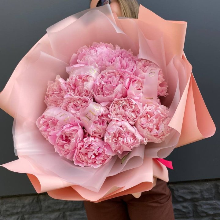 15 пионов "Монинг" в Архангельске