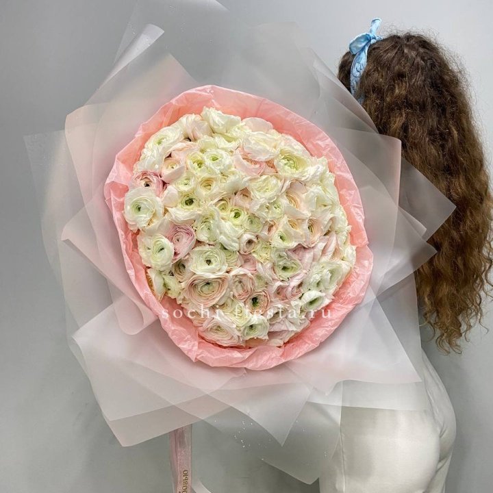 113 ранункулюсов  в Архангельске