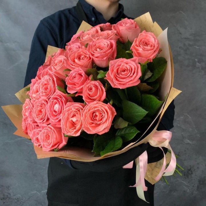 Букет роз "Карина" в Архангельске