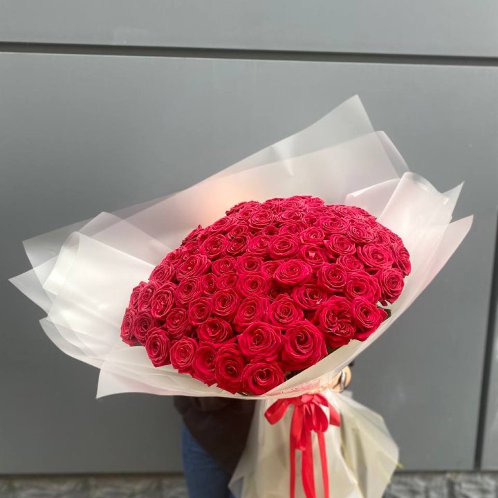 101 высокая роза в Архангельске