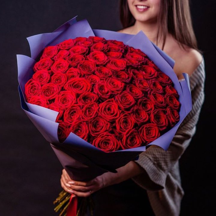 71 красная роза в Архангельске