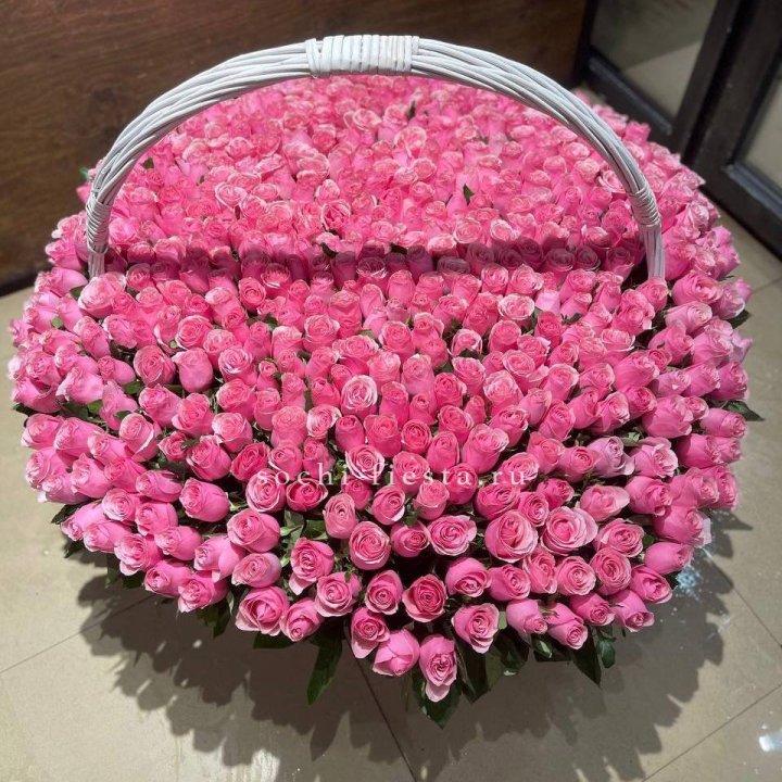 501 розовая роза в Архангельске