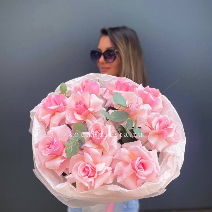 Букет роз "Минифу" в Архангельске