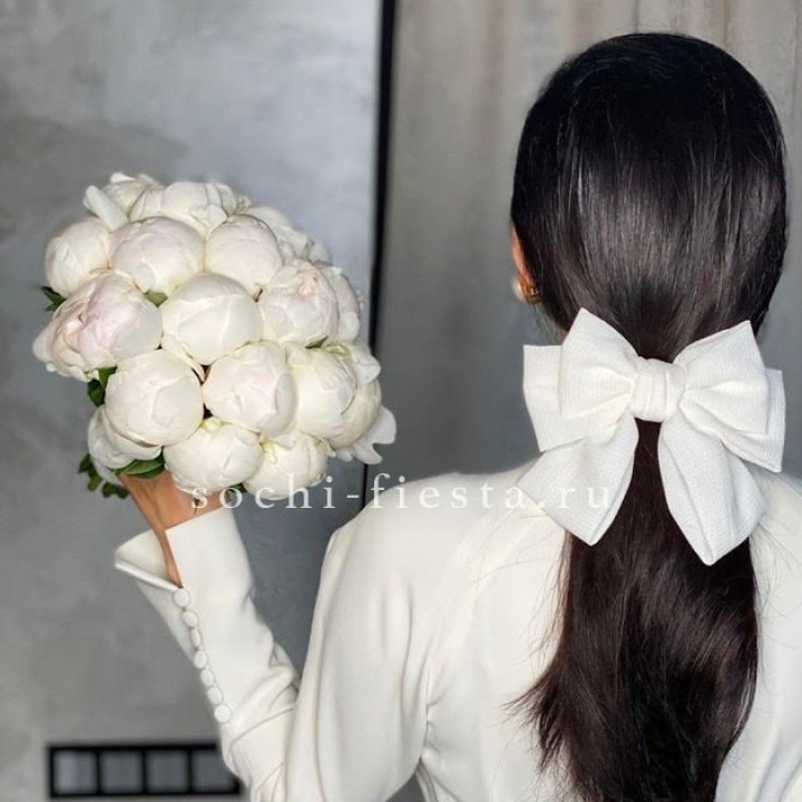 Свадебный букет пионов в Архангельске