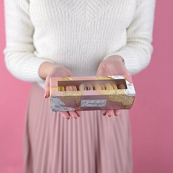 Коробка макаронс 5 шт. в Архангельске