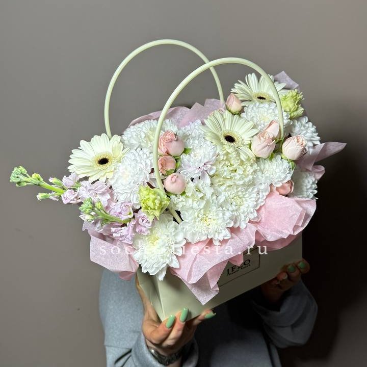 Сумочка "Белый рассвет" в Архангельске