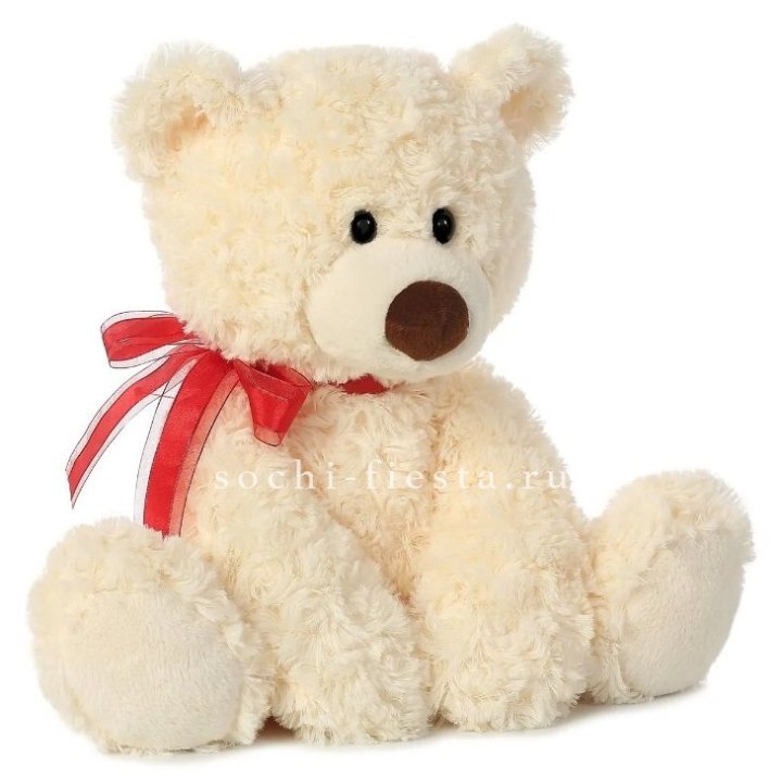 Белый плюшевый мишка  в Архангельске